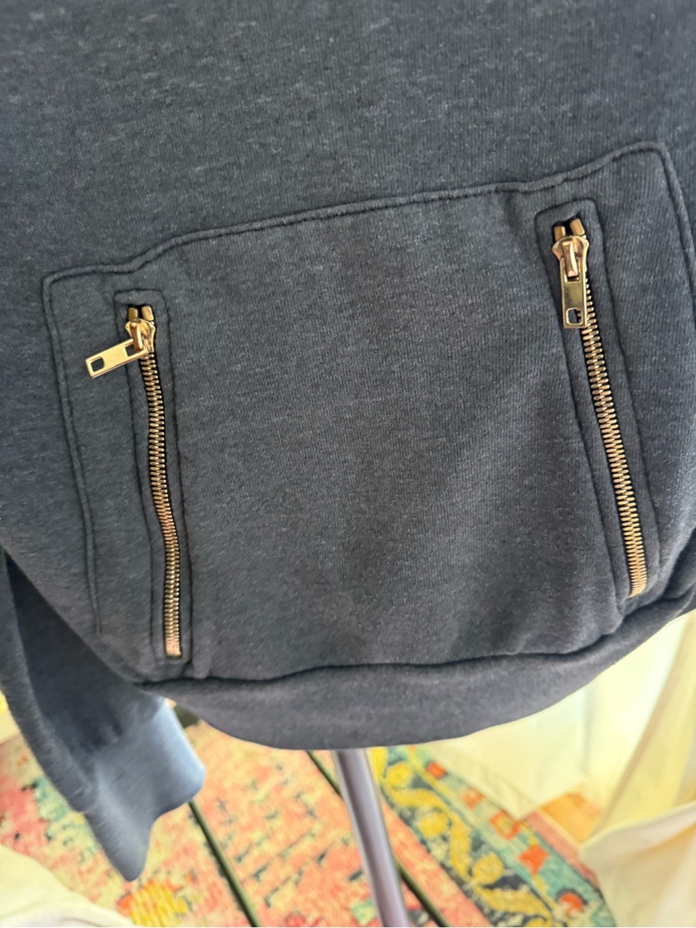 Aviator Nation Denim Blue Jacket with Tag Detail - Picture 4 of 6